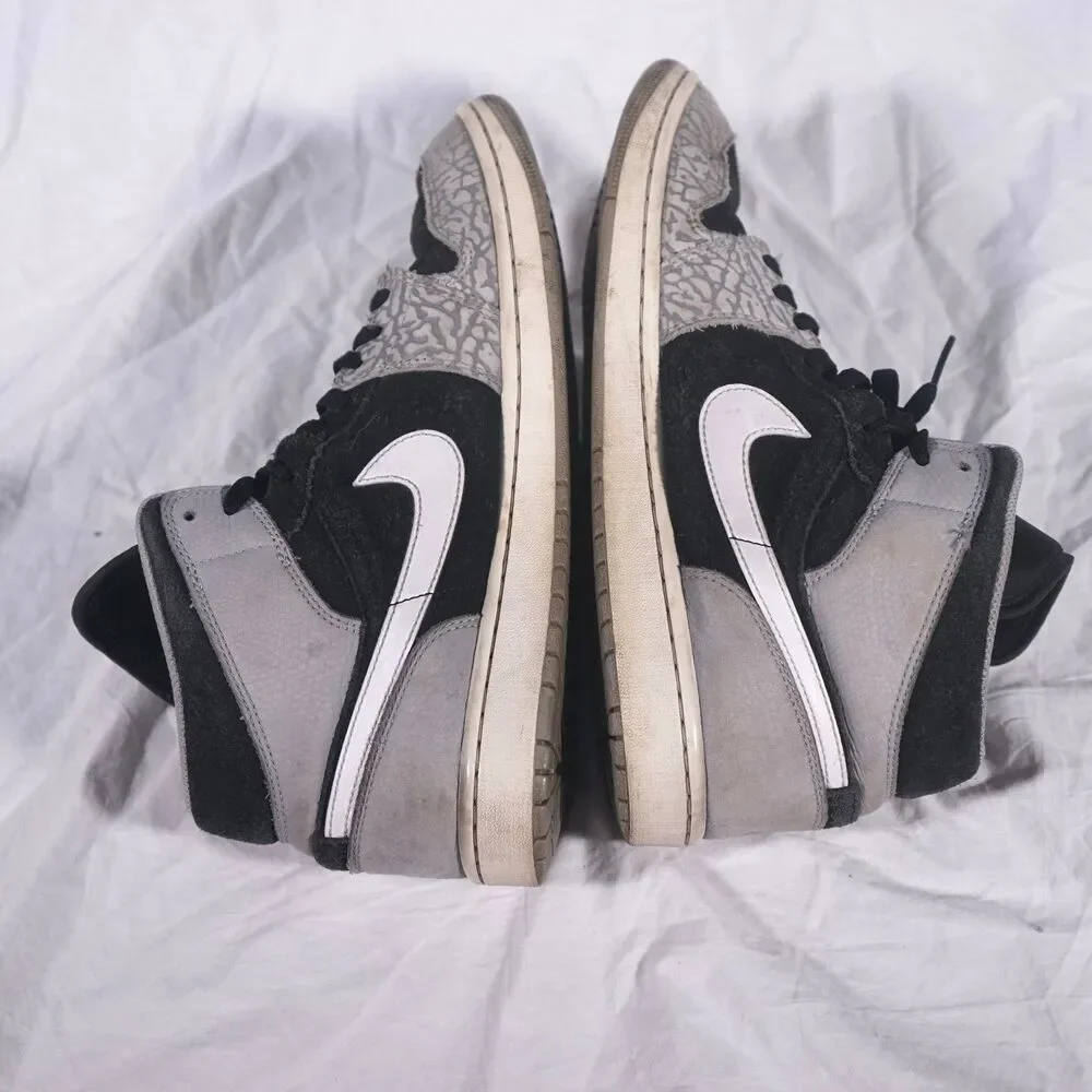 Nike Air Jordan 1 Mid SE Elephant DM1200-016 Size 11 Bent Heel See Photos Rare